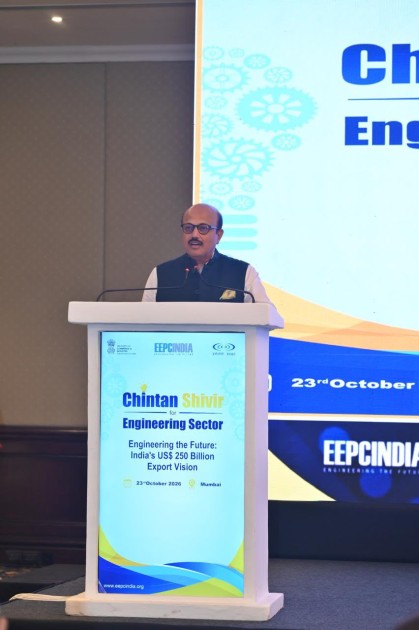 CHINTAN RAJESH Dept of Commerce and EEPC India hold Chintan Shivir to chart strategy for US $250 Billion engineering exports by 2030