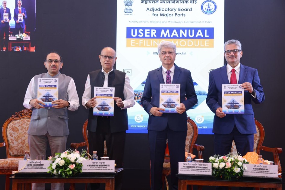 COPA USER MANUAL 1 Adjudicatory Board for major ports launches e-Filing Portal at Cochin Port Authority