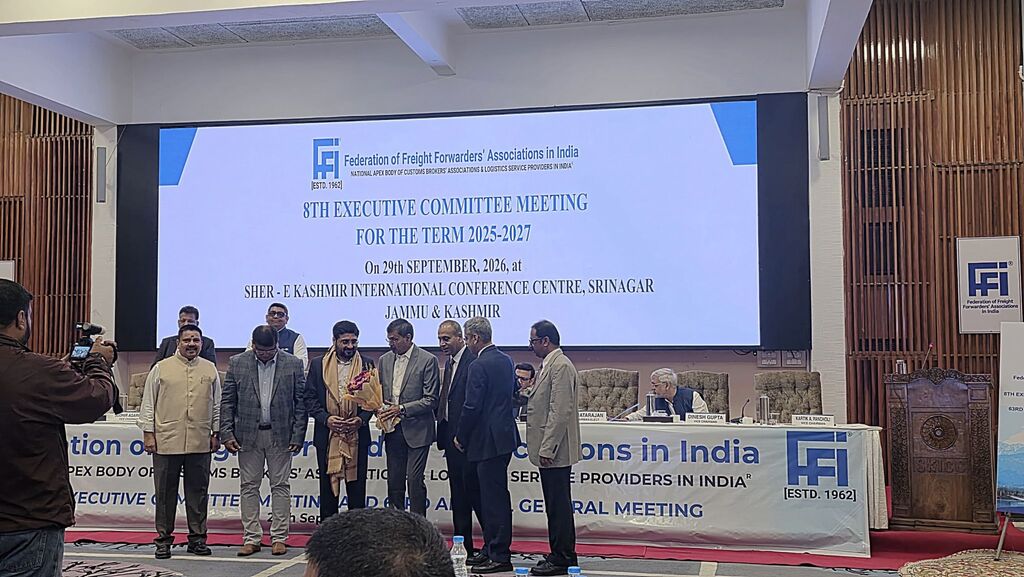 FFFAI 8th EC Meeting Srinagar 4 FFFAI felicitates Newly Elected Office Bearers of Member Associations for 2026–28 during 8th Executive Committee Meeting