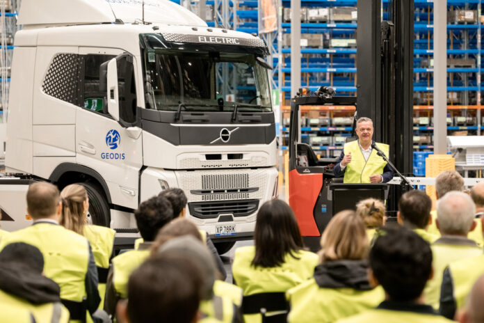 GEODIS expands Electric Fleet to Heavier-Duty Container Haulage in Sydney