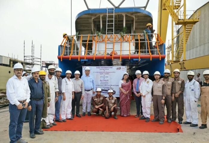 Hooghly Cochin Shipyard completes launch of Six Hybrid-Electric Catamarans for IWAI