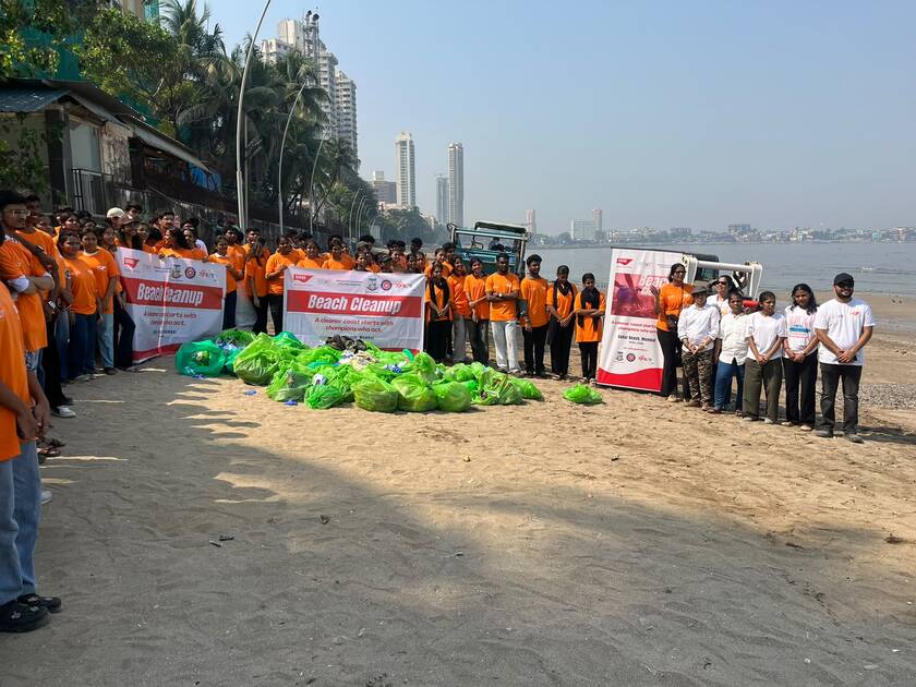 Image 1 3 1 SHM Shipcare expands Coastal Clean-Up Drive to Mumbai, Reinforcing Commitment to Marine Conservation