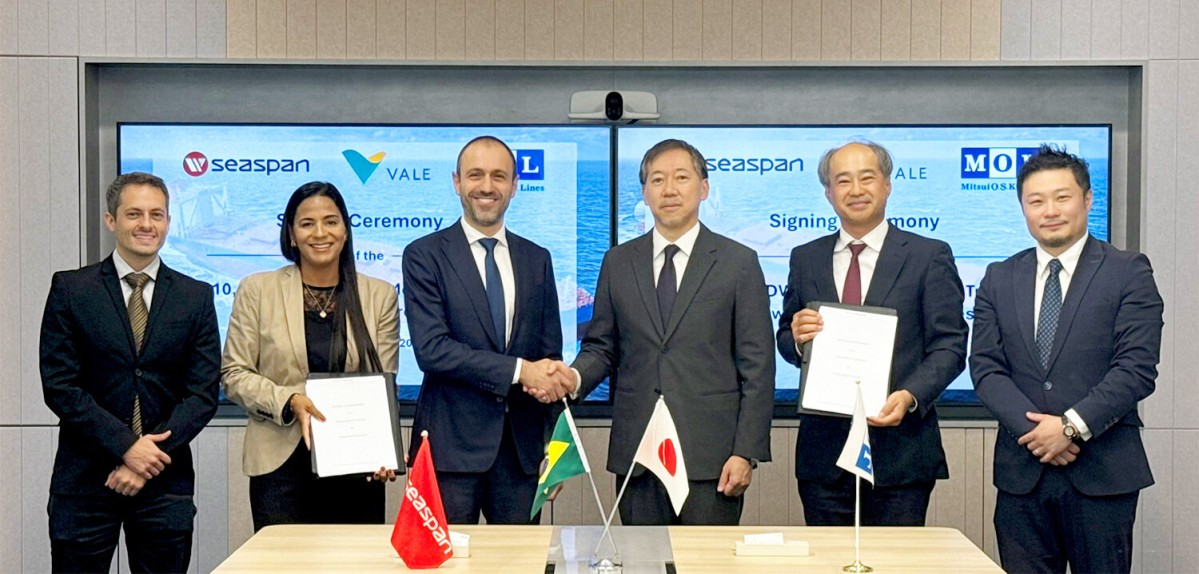 MOL SEASPAN 1 MOL Ocean Bulk joins World's 1st Tri-Fuel Ore Carrier Project