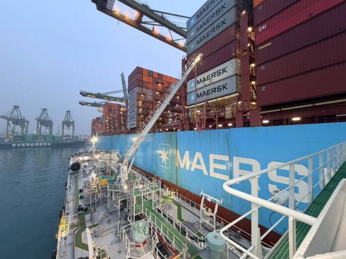 Maersk completes the world’s largest ethanol bunkering in Singapore