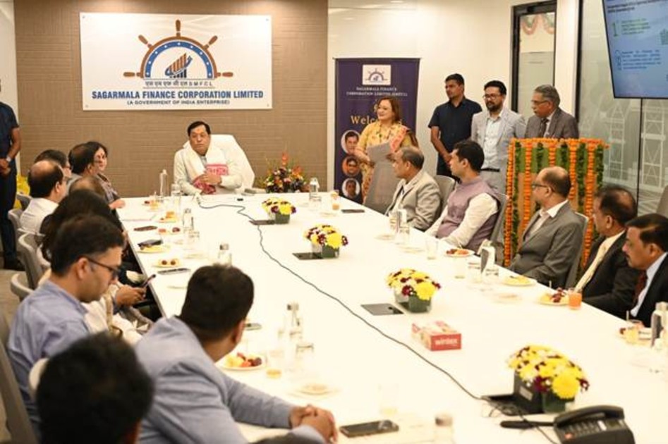 SAGARMALA FINANCE India's first maritime NBFC SMFCL scales up with Rs 5,107 Cr. disbursed, aims for Rs 60,205 Cr. by 2031