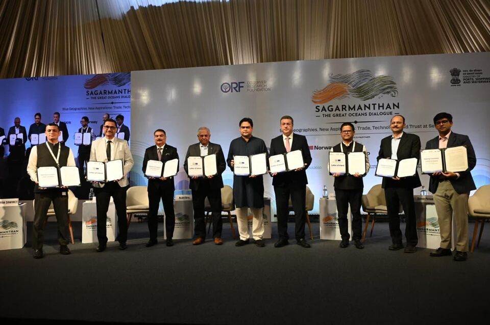 Susanta Kumar Purohit Chairman PPA at ORF Sagarmanthan 2 Paradip Port Authority Highlights Green Shipping Corridors and Maritime Decarbonisation at Sagarmanthan 2026